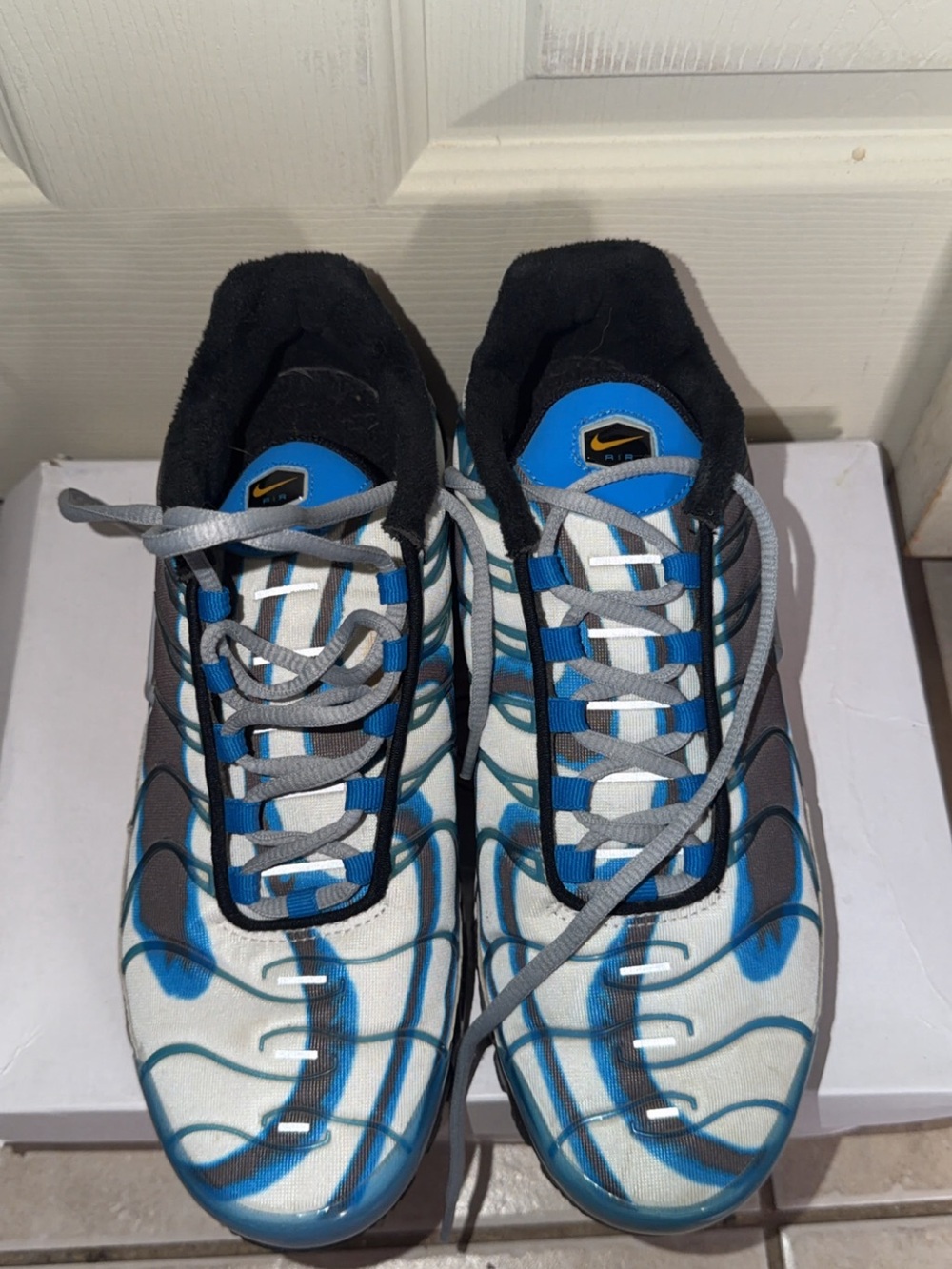 Nike Air Max Plus Premium "Photo Blue" Size 8